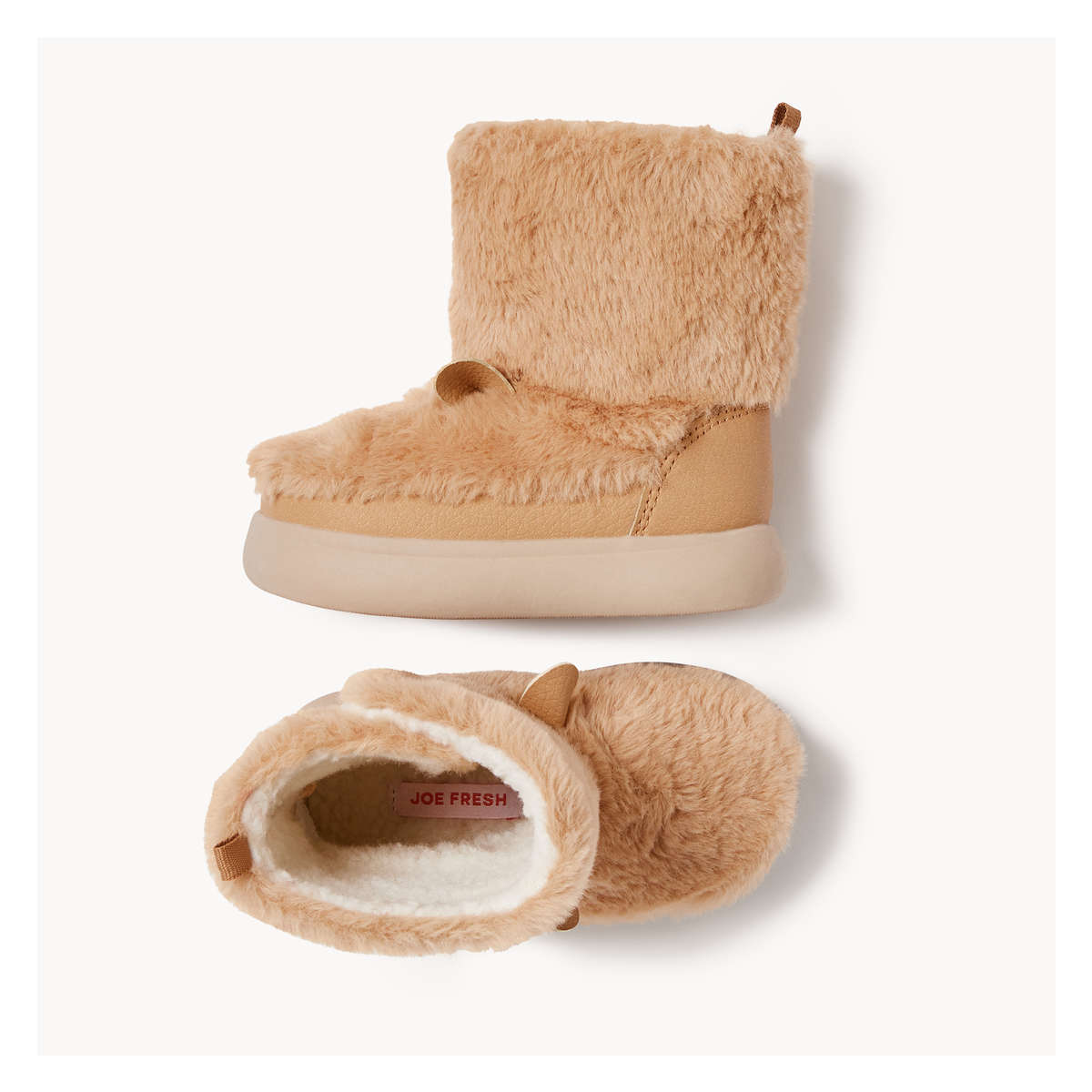 Girls fluffy boots best sale